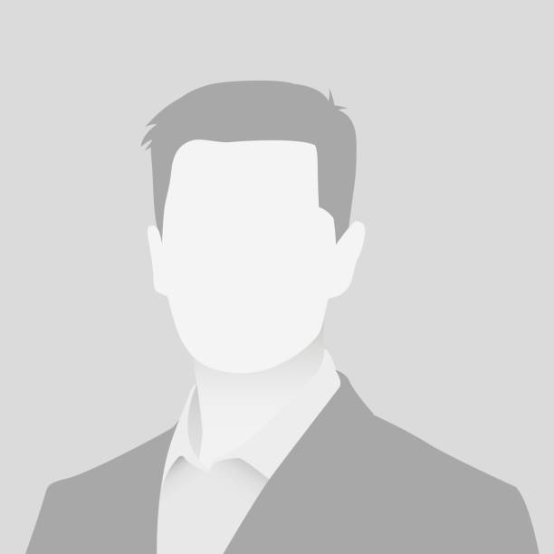 Default avatar photo placeholder. Grey profile picture icon. Business man illustration
